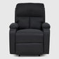 Berger Reclinable Moderno Matheus + Mesa Lateral Moderna Mármol Blanca