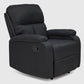 Berger Reclinable Moderno Matheus + Mesa Lateral Moderna Mármol Blanca