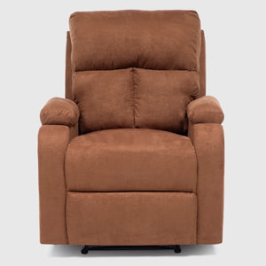 Berger Reclinable Moderno Matheus + Mesa Lateral Moderna Mármol Blanca