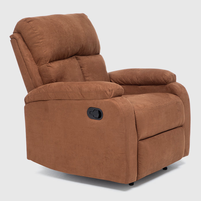 Berger Reclinable Moderno de Lino Café Matheus