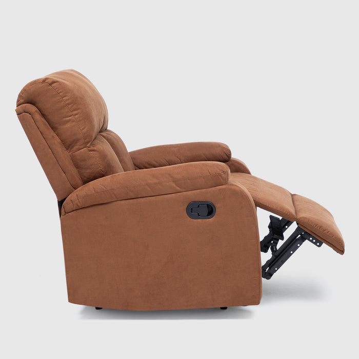 Berger Reclinable Moderno de Lino Café Matheus