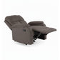 Berger Reclinable Moderno Matheus + Mesa Lateral Moderna Mármol Blanca