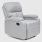 Living Reclinable 3 Cuerpos - Matheus Gris 1 Sofá 3 Cuerpos + 2 Bergers