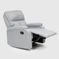 Living Reclinable 3 Cuerpos - Matheus Gris 1 Sofá 3 Cuerpos + 2 Bergers