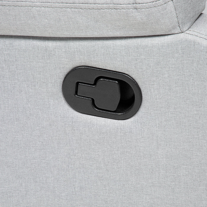 Berger Reclinable Gris - Moderno de Lino Matheus