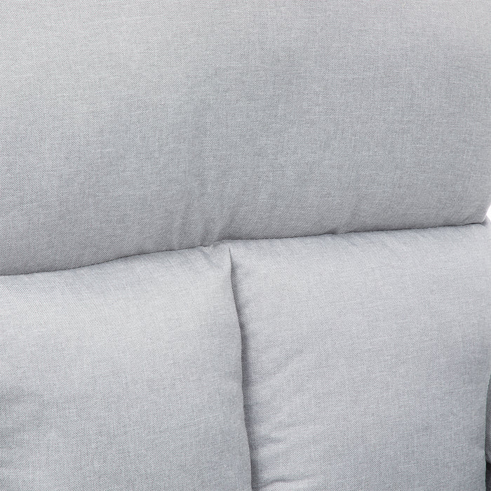Berger Reclinable Gris - Moderno de Lino Matheus
