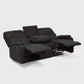 Sofá 3 Cuerpos de Terciopelo - Reclinable Moderno Matheus