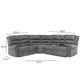Sofá Seccional Reclinable Moderno 5 Cuerpos + Consola Castle