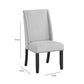 Juego de Comedor 6 Sillas Moderno Rodeus Mármol Blanco