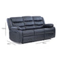 Living Reclinable 3 Cuerpos - Roma  1 Sofá 3 Cuerpos + 2 Bergers
