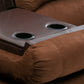 Sofá 3 Cuerpos Reclinable - Moderno Thompson Pu + Microfibra