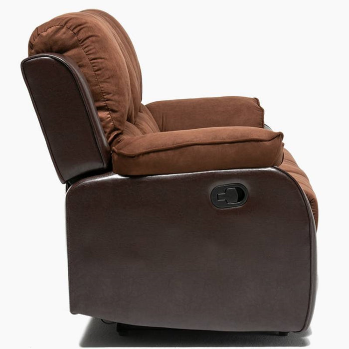 Sofá Reclinable Moderno Thompson Pu + Microfibra
