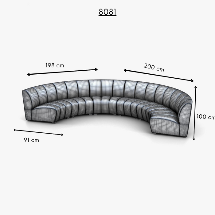 Sofa Seccional Para Living Arizona Sin Consola