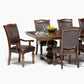 Mesa de Comedor 6 Sillas + 2 Sitiales - Tradicional Delclair