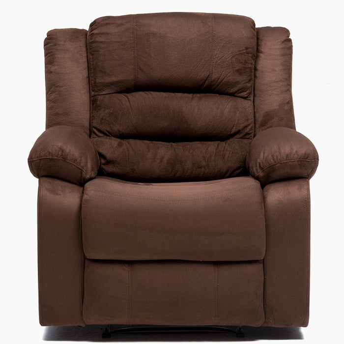 Berger Reclinable 1 Cuerpo - Moderno Martell Terciopelo Elephant