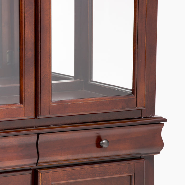 Vitrina Manhattan Tradicional de Madera Clasic