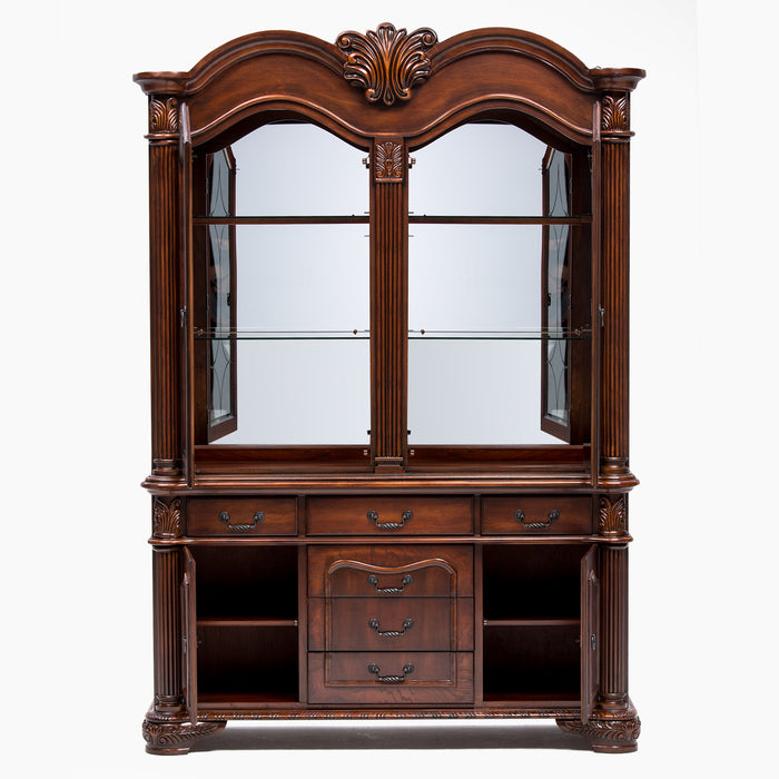 Vitrina Manhattan Tradicional de Madera Clasic