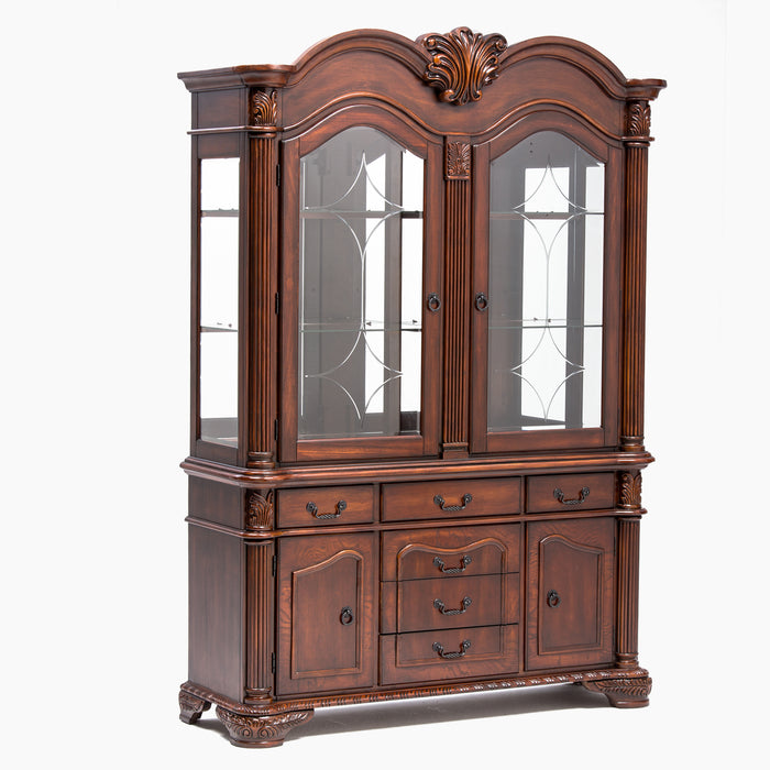 Vitrina Manhattan Tradicional de Madera Clasic