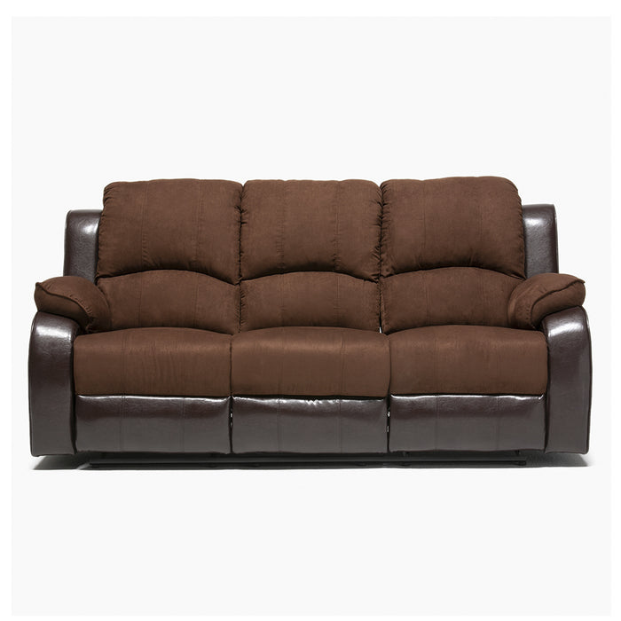 Living Reclinable 3 cuerpos - Thompson 1 Sofá Tres cuerpos + 2 Bergers